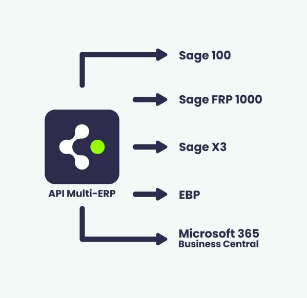 Connectivité API Multi ERP Flowwa