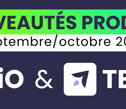Les nouveautés d'iO et de TEDD pour septembre et octobre 2025